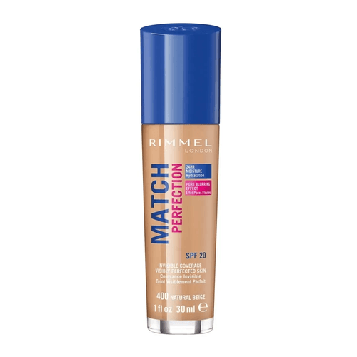 Rimmel Base Maq Match Perfection Natural Beige 400
