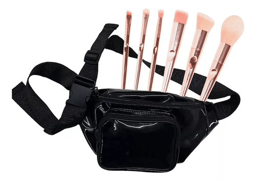 Fascino Make Up Brochas Belt Bag Set X6