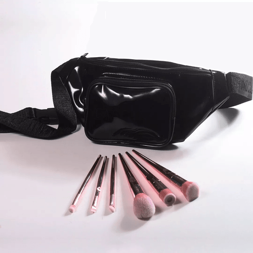 Fascino Make Up Brochas Belt Bag Set X6