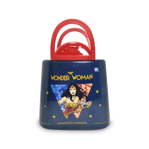 Disney Shampoo Infantil En Carterita Wonder Woman X 300 Ml