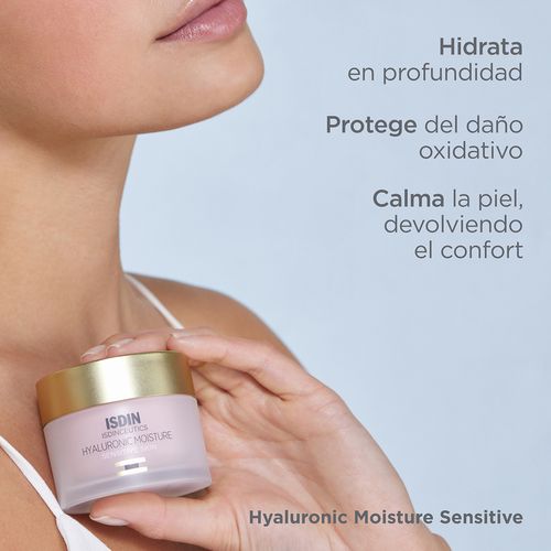 Isdin Isdinceutics Hyaluronic Moisture Crema Piel Sensible X 50Gr
