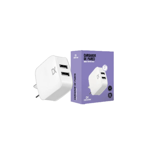 Dekkin - Cargador De Pared Dekkin Doble Puerto X 1