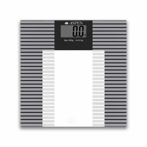 Aspen Balanza Digital Vidrio Anti-Slim-Sistema Antideslizante - 180 Kg