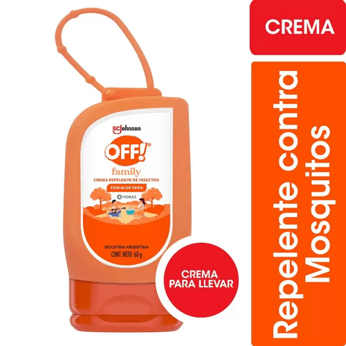 Off Repelente Crema Family Sleeve X 60Gr