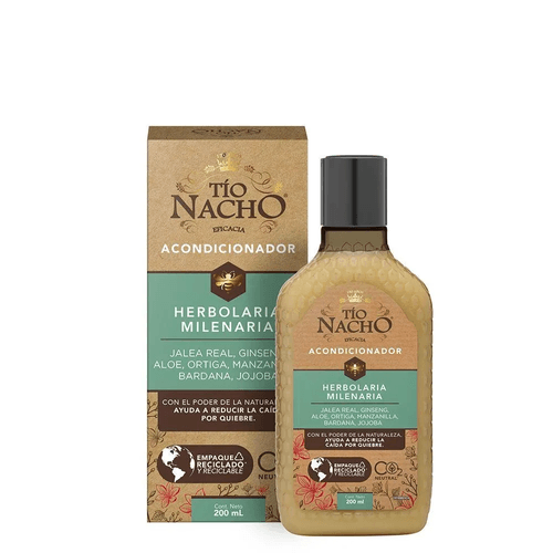 Tio Nacho Acondicionador Herbolaria Milenaria V2 X 200Ml