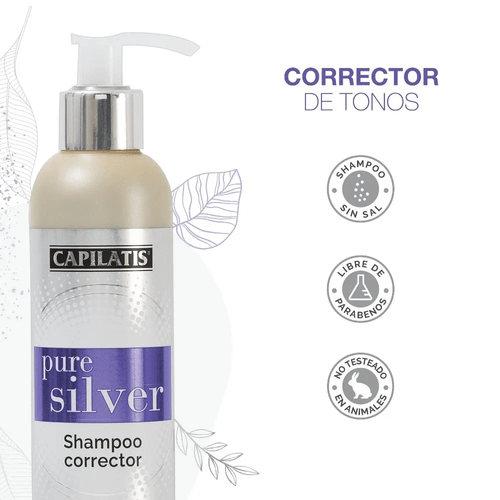 Capilatis Shampoo Corrector Pure Silver X 240Ml