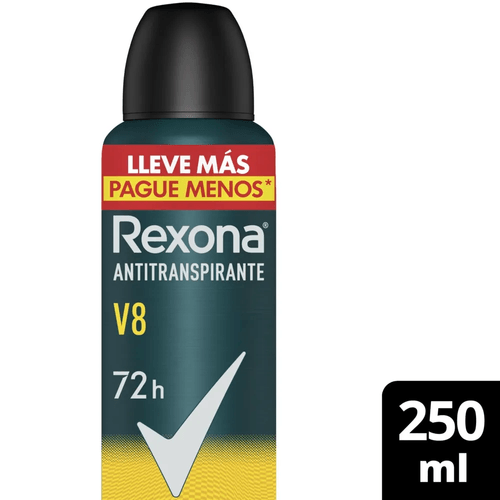 Desodorante  Rexona  V8 Men  250 Ml