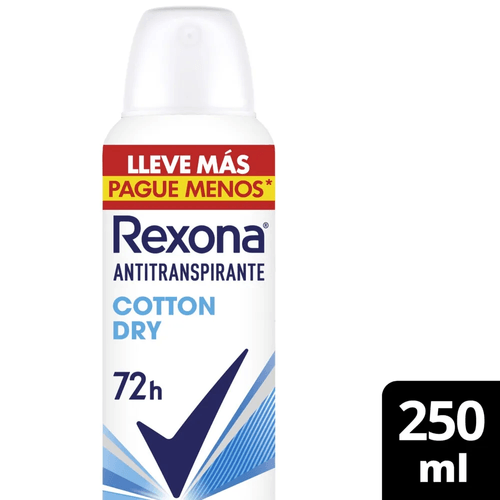 Desodorante  Rexona  Cotton Dry  250 Ml