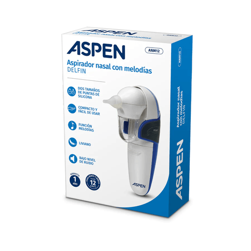 Aspen Aspirador Nasal Automatico Con  12 Melodias