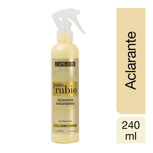 Capilatis Aclarante Instantáneo. Puro Rubio X 240Ml