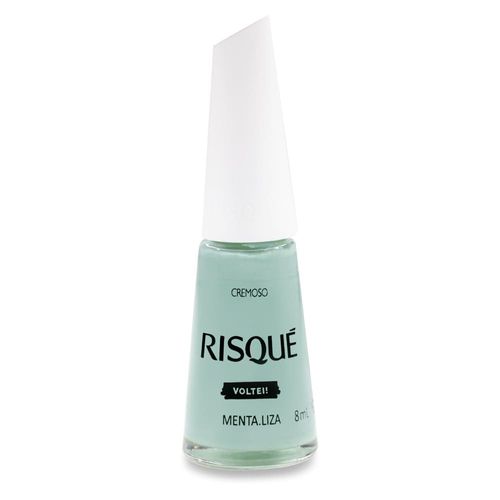 Risque Esmalte Crem Menta Liza 8Ml