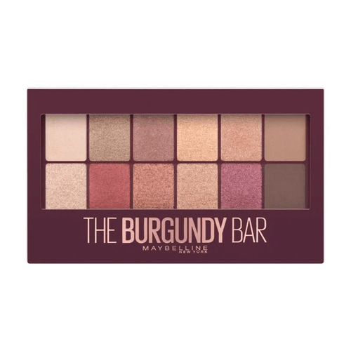 Paleta de Sombras Maybelline The Burgundy Bar Palette