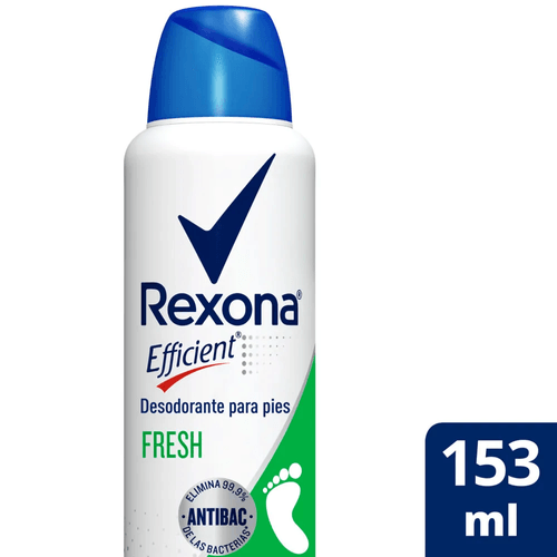 Desodorante  Rexona Efficient Fresh En Aerosol 153 Ml