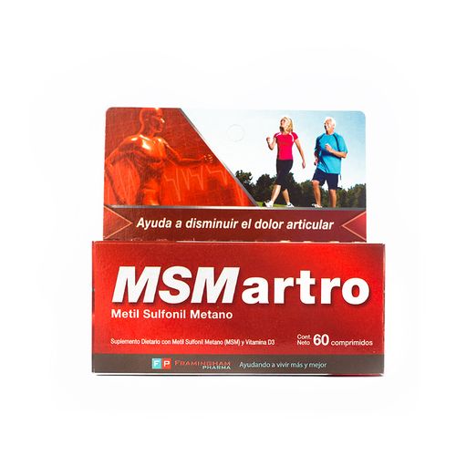 Msmartro, Antiinflamatorio Articular X 60 Comprimidos