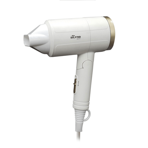 Silfab Secador De Pelo Mini White Dual By-573D