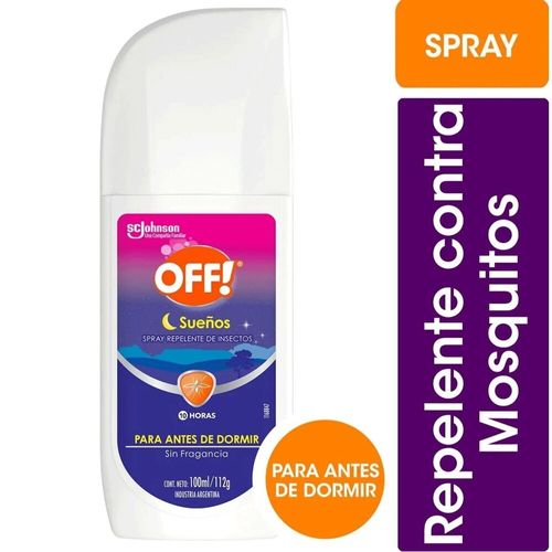 Off Repelente Spray Sueños X 100 Ml