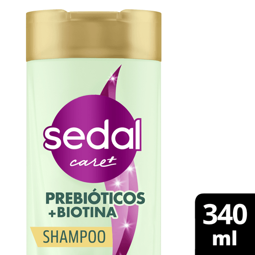 Shampoo  Sedal  Prebióticos + Biotina  340 Ml