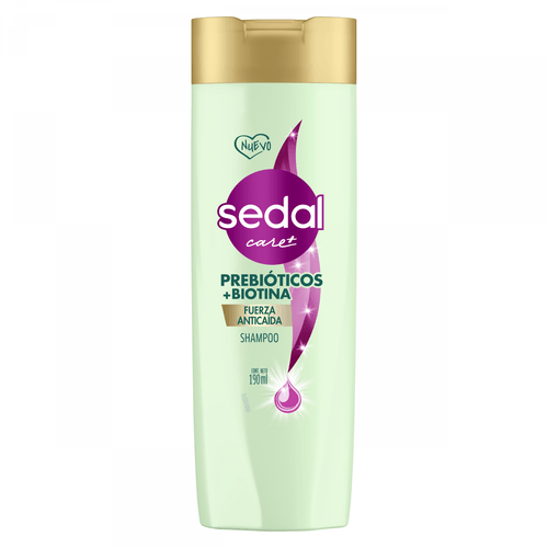 Shampoo  Sedal  Prebióticos + Biotina  190 Ml