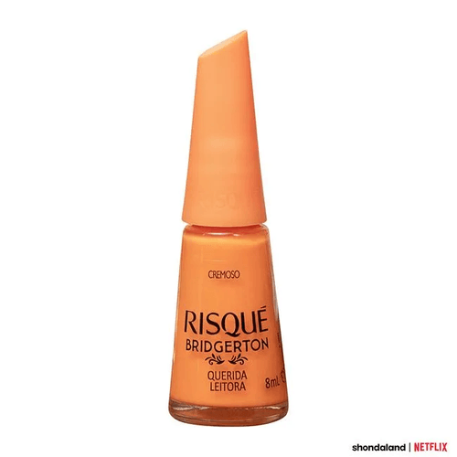 Risque Esmalte Querida Leitora Crem 8Ml