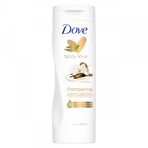 Crema Corporal Dove Pampering Karité Y Vainilla 400 Ml