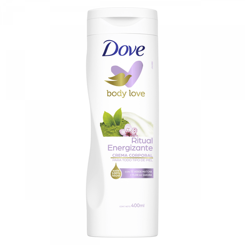 Crema Corporal Ritual Energizante Dove Matcha 400 Ml