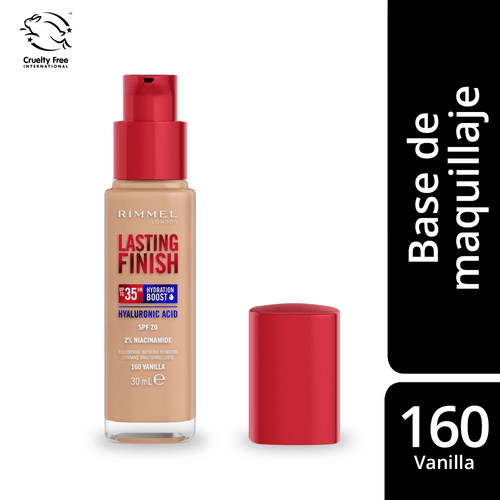 Rimmel Base Lasting Finish Hydration Boost 35hs - 160