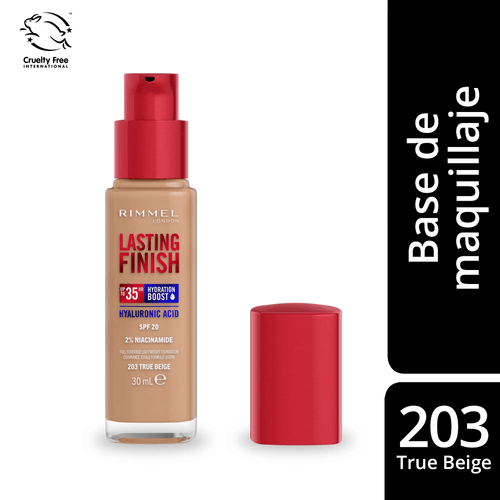 Rimmel Base Lasting Finish Hydration Boost 35hs - 203