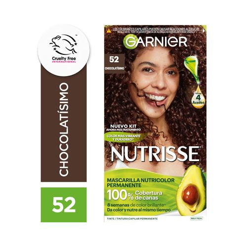 Kit Tintura Nutrisse Clasico Tono 52 Chocolatisimo