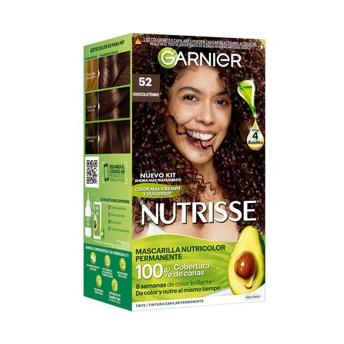 Kit Tintura Nutrisse Clasico Tono 52 Chocolatisimo