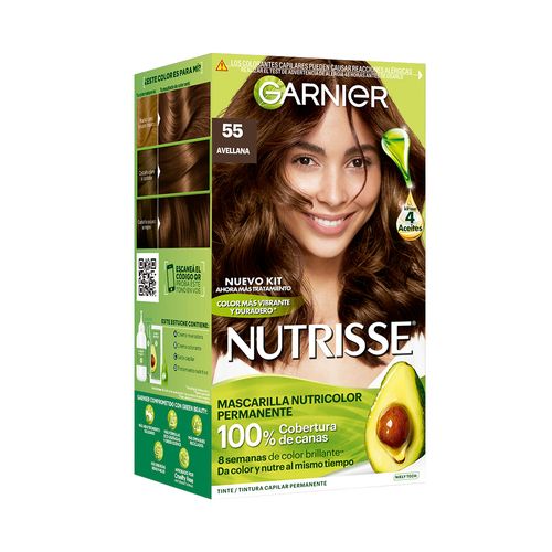 Kit Tintura Nutrisse Clasico Tono 55 Avellana