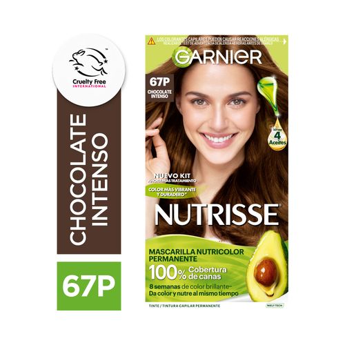 Kit Tintura Nutrisse Clasico Tono 67P Mocha Seduccion