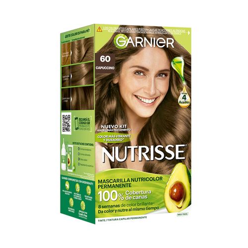 Kit Tintura Nutrisse Clasico Tono 60 Capuccino