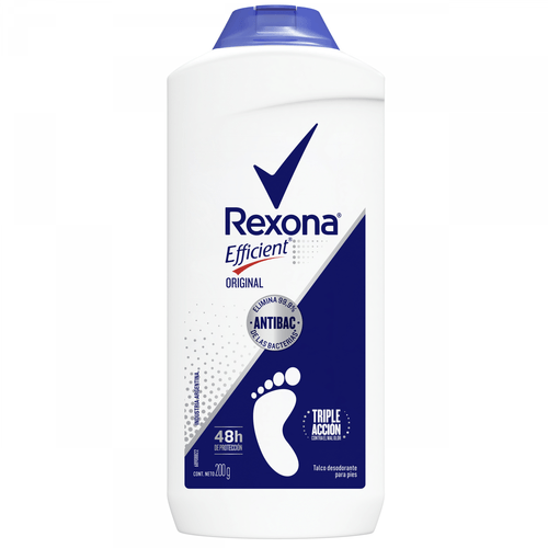 Desodorante  Rexona Efficient Original En Talco 200 Gr