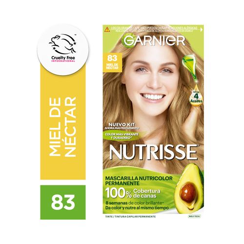 Kit Tintura Nutrisse Clasico Tono 83 Miel de Nectar
