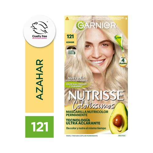 Kit Tintura Nutrisse Colorissimo Tono 121 Azahar