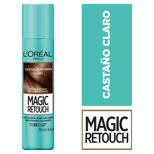 Retocador de Raices Magic Retouch de L'Oréal Paris Tono Castaño Claro