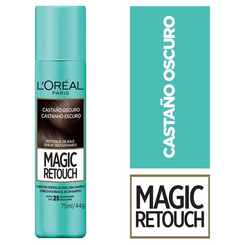 Retocador de Raices Magic Retouch de L'Oréal Paris Tono Castaño Oscuro