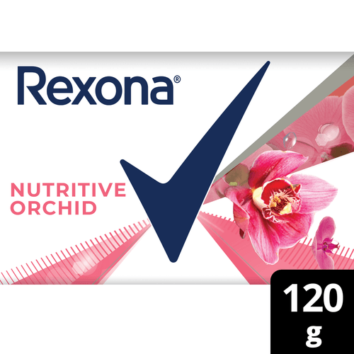 Jabón En Barra Rexona Nutritive Orchid Singlepack 120 Gr