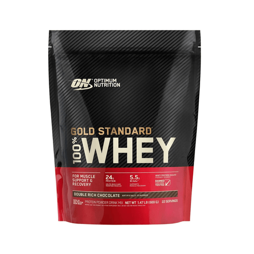 Optimum Nutrition 100% Whey Gold Double Rich Chocolat X 1.47Lb/669g