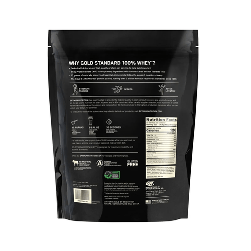 Optimum Nutrition 100% Whey Gold Double Rich Chocolat X 1.47Lb/669g
