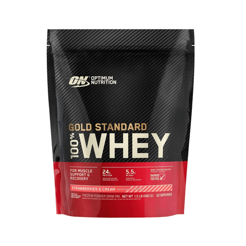 Optimum Nutrition 100% Whey Gold Straberry Cream X 1.47Lb/669g