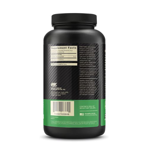 Optimum Nutrition Micronized Creatine Powder X 300Gr