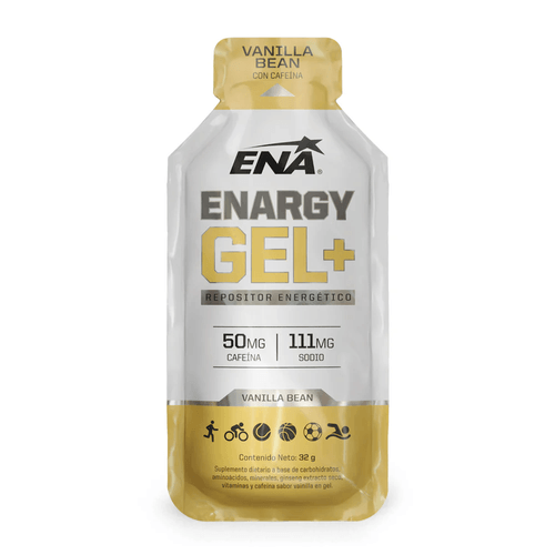 Enargy Gel + Cafeina Vainilla Caja X 12 Unidades