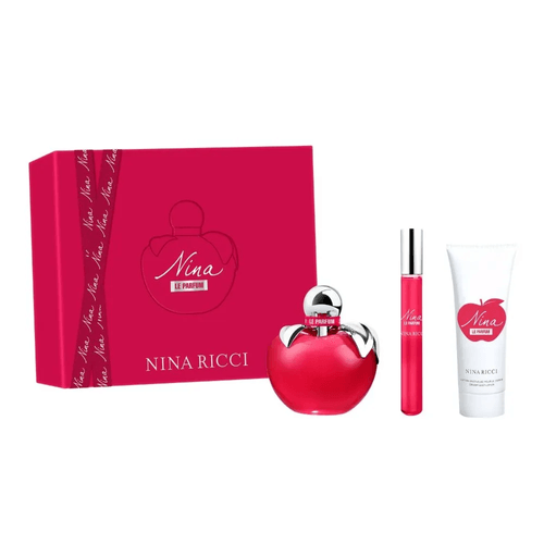 Nina Ricci Nina Edp 80Ml + Body Lotion 75 Ml + Rollon