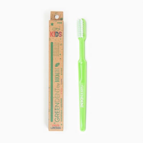 Bucal Tac Green Dent Cepillo Dental Para Niños 1 U. Sustentables Y Ecológicos