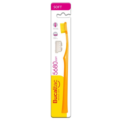 Bucal Tac Cepillo Dental Para Adultos 5680 Soft Con Capuchón.