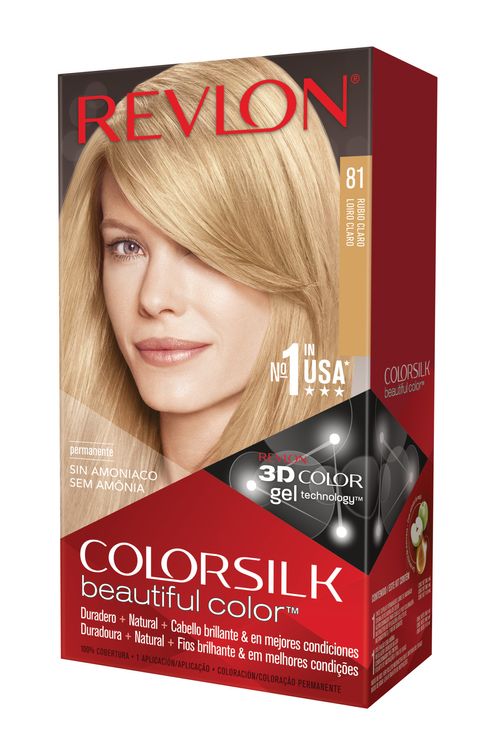 Revlon ColorSilk Beautiful Color 81 Rubio Claro