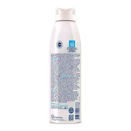 Dermaglós Solar Protector Solar Niños Con Fps 50 En Spray Continuo X 170 Ml