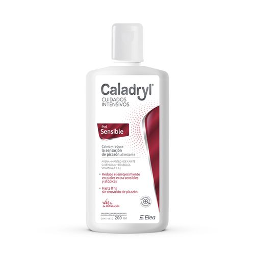 Caladryl Cuidados Intensivos Piel Sensible Emulsión Corporal X 200 Ml