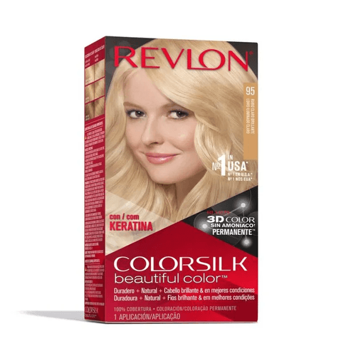 Revlon ColorSilk Beautiful Color 95 Rubio Claro Brillante